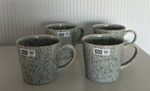 Set of 4 Denby Halo Speckle Mugs Brand New