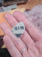 Antique Sea Pottery ‘GIN’ Bottle Shard Beach Stoneware Ceramic Nautical Collect