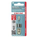 Maglite torch - Magnum Star II Xenon bulb D+C cell Maglites - single bulb pack