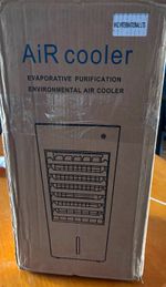Portable Evaporative Air Cooler Remote Touch 3 Speed