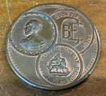 Rare Medallion to Mark The Inaugration of National Bank of Ethiopia 1965 SU878