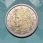2 euro Coin, Italy, dante alighieri 2002 Collectors Item