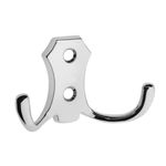 Double Wardrobe door hat coat hanger Wall mounted clothes hook pack of 1 - 1000