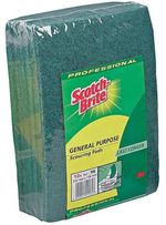 Scotch Brite Professional General Purpose Scourers 10 pack Green (No.96)