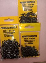 POWER SWIVELS SIZE 2 5 8 10 12 14 18 AWESOME STRENGTH - QTY 1 X 50 PACK