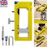 Door Hinge Routing Jig Stable Easy Installation Adjustable Door Hinge Router UK.