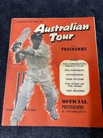 Australian Cricket Tour 1953 Souvenir Programme