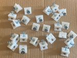 106698 X 25 IKEA Drawer Base Supports in White