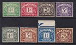 D27-D34 1937 Postage Due Set M/MINT(140/1)