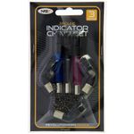 NGT New Model Fishing Tackle Proline Bite Alarm Bobbin Indicator Set of 3