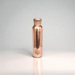 Pure Copper Water Bottle 1L Multiple Finish Ayurvedic Flask Leakproof