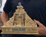 Made To Order Powerslave Pyramid Statue Slavery Tour Eddie Figure Bust 3D Print