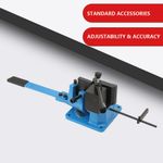 120° Bending Machine Heavy Duty Bar Bender Square Round Angle Steel Angle Bender