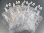 10 x 200ml Plastic Drink Pouches for Festival Camping Gigs Alcohol