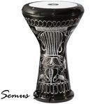 Oriental Professional Solo Darbuka Aluminum Hand Engraved incl. Accessories