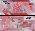 TRINIDAD & TOBAGO 1 DOLLAR (P NEW) 2020 (2021) POLYMER UNC