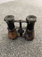 Opera Antique Lemaire Fabt Paris Opera Brass & Leather French 19thC Binocular