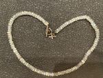 VINTAGE HIGH END *RARE* AMAZINGLY GORGEOUS 15.5-16" CRYSTAL GLASS NECKLACE