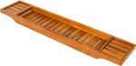 Teak Bath Tray, Wooden Bath Caddy for Bathtub, Wooden Bath Trays