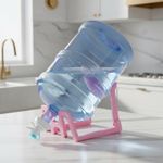 Water Bottle Dispenser Stand Easy Dispensing Foldable Water Jug Stand for