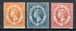 Ionian Islands 1859 Queen Victoria set SG 1-3 MLH/ MH