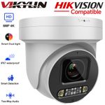 VIKYLIN 8MP 4K POE PTZ IP Camera Auto Tracking 2-Way Audio Hikvision Compatible