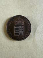 1848 Hungary revolution 1 krajczar/kreuzer/krajcár copper coin.