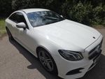 Mercedes E220d AMG Line Premium Coupe 9 Speed Auto 2017 17 Plate White FSH
