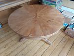19th Century Antique Carved Oak Dining Table