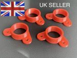 XTool D1 Laser Cutter Engraver feet/leg mounts. Set of 4. Red + 8 Screws