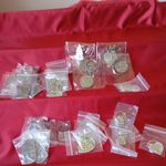  JOB LOT METAL KEYRINGS X 40 ( 6708 )