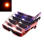4x/8X Solar Eclipse Glasses for Kids & Adults, ISO 12312-2 Certified Bulk Pack