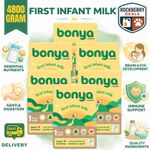 6x Bonya by Kendamil 1 First Infant Milk Formula from Birth 800g (2x400g)