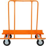 Heavy Duty Drywall Panel Dolly, 1800 Lbs Capacity, Brake Casters