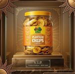 Naturally Sweet Plantain Chips Crispy Snack 450g