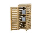 Binbreeze 3 Bins Recycling Storage Organizer