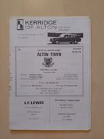 Alton Town v Farnborough Town, Athenian League, 1975/6