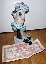 Enchantica Tuatara The Winter Witch ~ Excellent ~ Certificate Of Authenticity