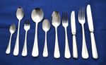 MIKASA BAGUETTE DESIGN STAINLESS STEEL 10 PIECE PLACE SETTING CUTLERY SET