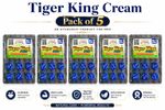 Tiger King Cream for Extra Power Original Pack of 5, (Peace 6), + Free shipping