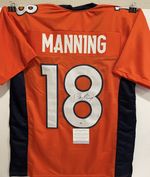 PEYTON MANNING DENVER BRONCOS SIGNED CUSTOM JERSEY AUTOGRAPHED WITH ACA COA