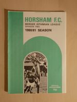 Horsham v Lewes, Isthmian League, 1980/1