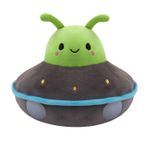 UFO Green Soft Toy Space Ship Plush Fluffy Plushie