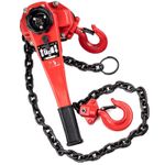 Manual Lever Chain Hoist 1.5T Ratchet Pull Lift Heavy Duty 1500kg