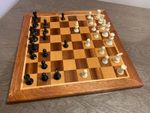 Premium Handcrafted Mahogany  beech Chessboard - Made in my workshop 40mm square