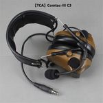 Comtac III Headset Military Standard Plug Headset For TCA PRC148 152 Radio C3