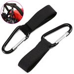 Buggy Strap Carabiner Clips Pram Bag Hooks Pushchair Buggies Stroller Walker