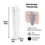 Gutter Downpipe Protective Wire Mesh: Protect Outside Pipes