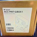 Verkada ACC-MNT-SJBOX-1 Square Junction Box/Body White MPN ACC-MNT-SJBOX-1