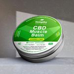 CBD Muscle Balm 250 | 500 | 1000mg - 30g - Infused with Peppermint & Vitamin E